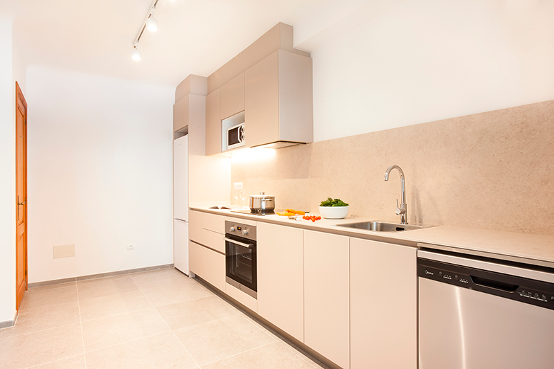 Three bedroomed apartments